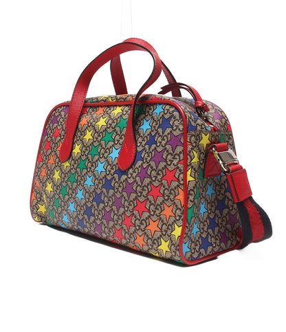 GUCCI ショルダーバッグ ハンドバッグチルドレンズスター GGスプリーム 525518 498075 レディース キッズ グッチ
