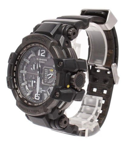 CASIO 腕時計 GPSハイブリッド電波 スカイコックピット Master of G GRAVITYMASTER ソーラー GPW-1000-1BJF メンズ カシオ