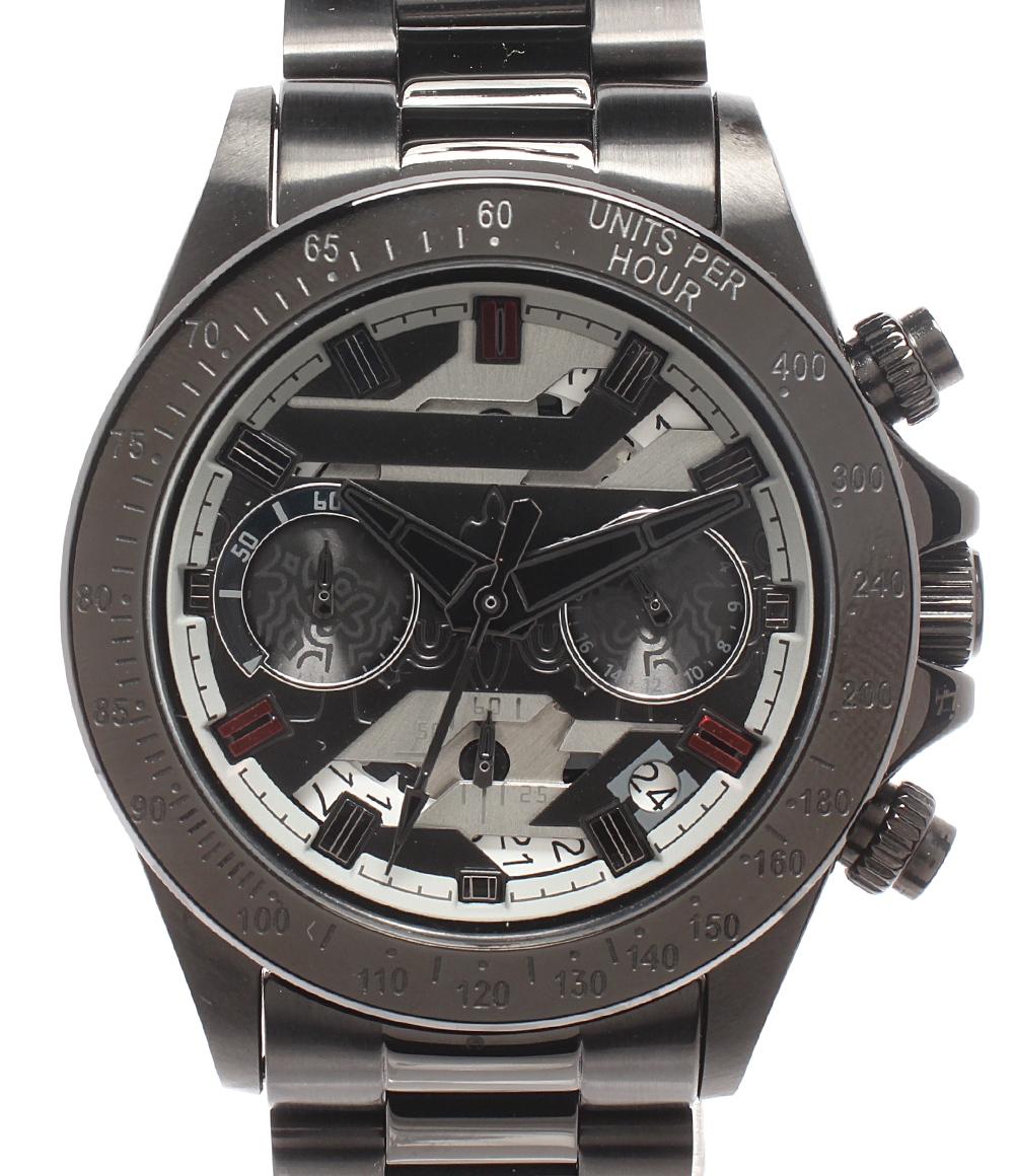 SuperGroupies 腕時計 NieR:Automata 2B(ヨルハ二号B型) モデル クオーツ メンズ