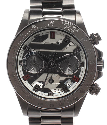 SuperGroupies 腕時計 NieR:Automata 2B(ヨルハ二号B型) モデル クオーツ メンズ