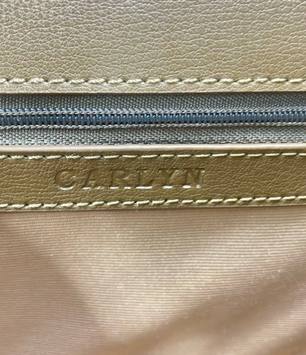 美品 CARLYN 2way ハンドバッグ ショルダーバッグ 斜め掛け レディース カーリン
