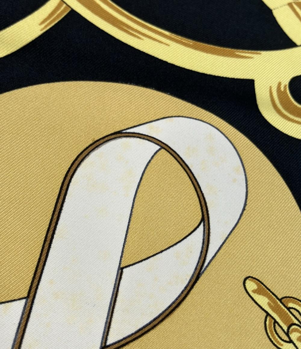 HERMES スカーフ カレ90 シルク100% Eperon d’or レディース エルメス