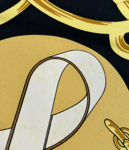 HERMES スカーフ カレ90 シルク100% Eperon d’or レディース エルメス