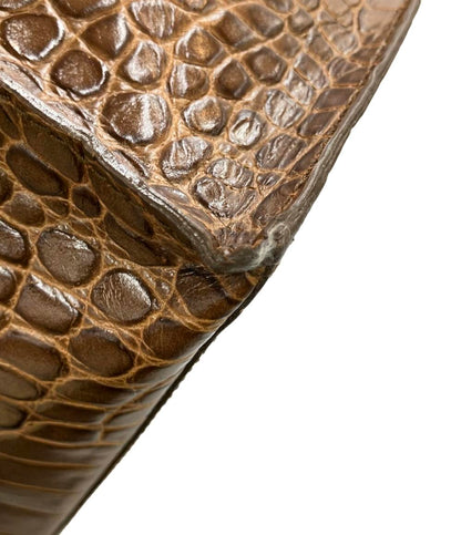 フルラ ハンドバッグ レザー クロコ型押し レディース Furla