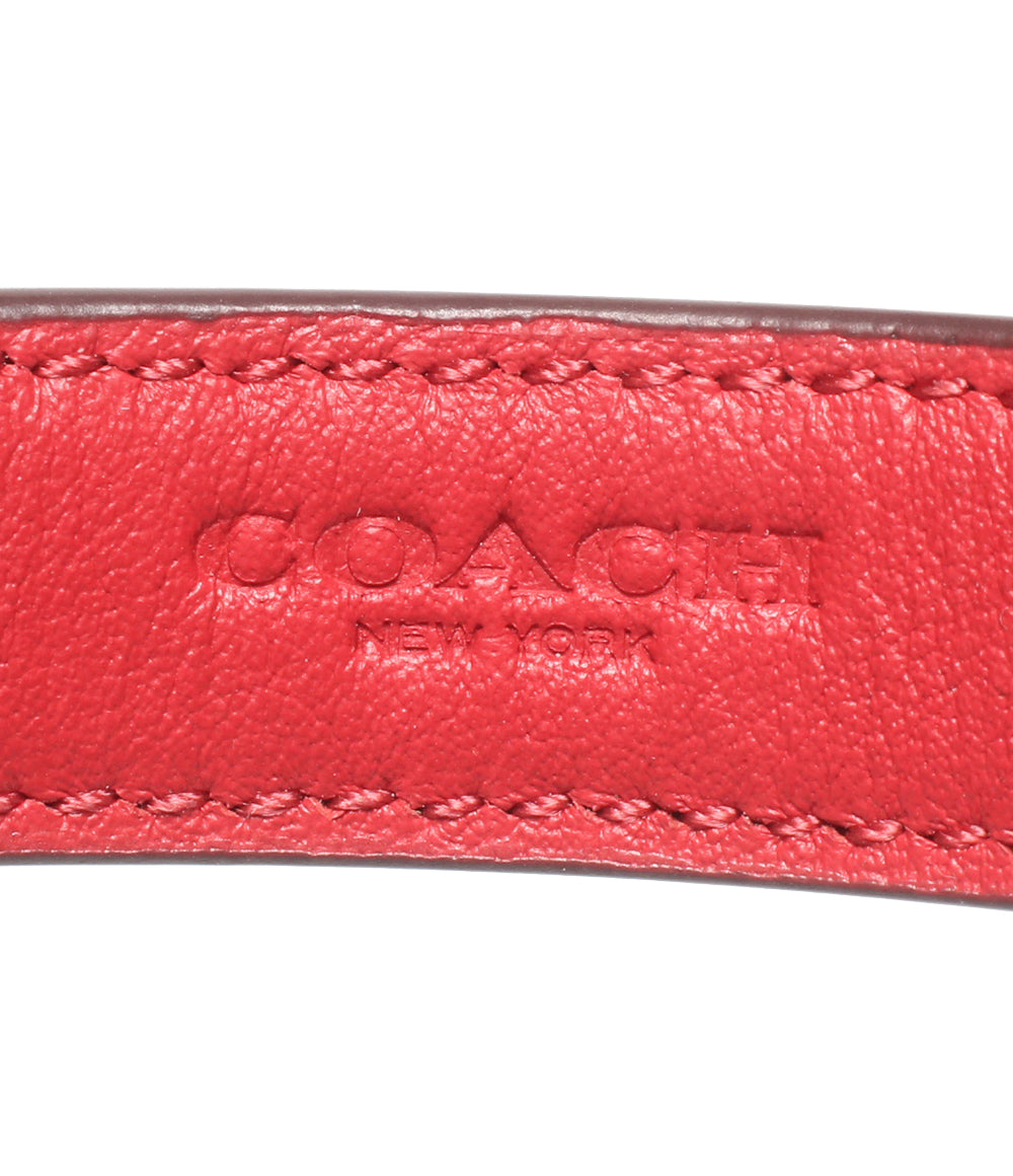 美品 COACH 小型犬首輪 シグネチャー CH144 E2392 コーチ