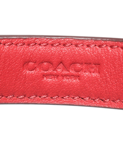 美品 COACH 小型犬首輪 シグネチャー CH144 E2392 コーチ