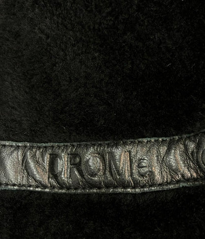 DROMe ムートンジャケット 羊革 ダブルジップ dpu7271 メンズ SIZE S ドローム