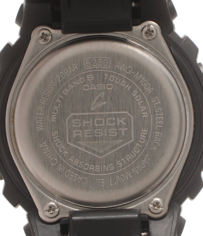 CASIO 腕時計 マルチバンド6 G-SHOCK ソーラー AWG-M100A メンズ カシオ