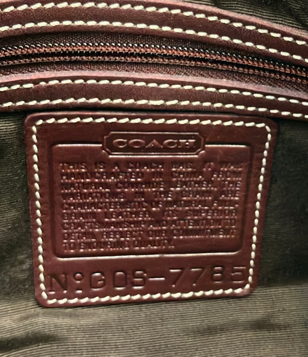 美品 COACH ショルダーバッグ 肩掛け 7785 レディース コーチ