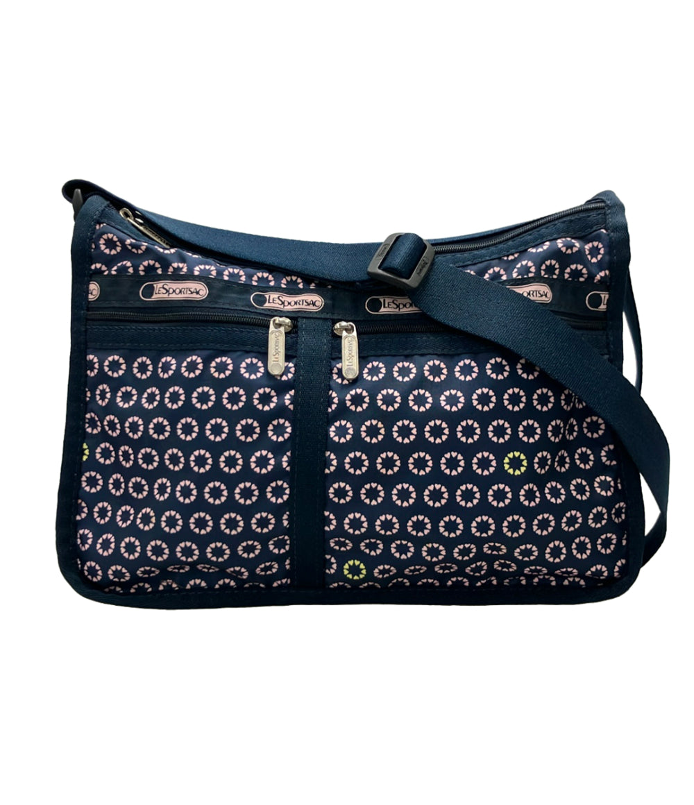 美品 LeSportsac ショルダーバッグ 斜め掛け ハート柄 レディース レスポートサック