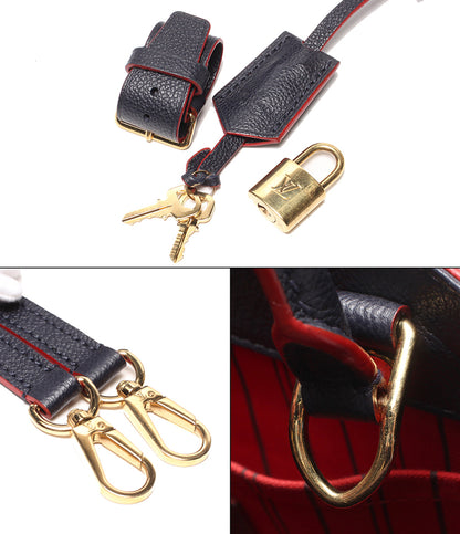 美品 LOUIS VUITTON 2WAYハンドバッグ ショルダーバッグ 斜め掛け モンテーニュBB モノグラム アンプラント M42747 レディース ルイ・ヴィトン