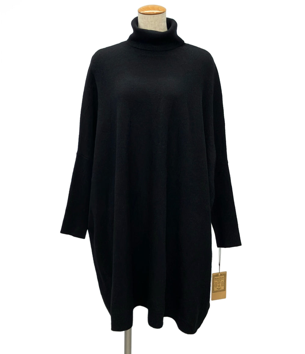BEARDSLEY ビッグニットタートルネックワンピース BEZ1042505A0003 レディース SIZE F (M) ビアズリー