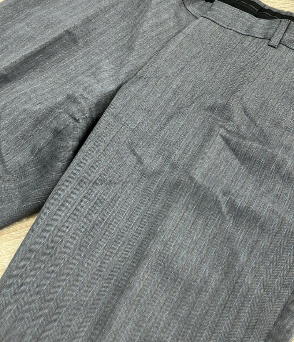 GUCCI グレー ストライプ スーツ　48R 中古・古着通販】GUCCI (グッチ) ストライプセットアップスーツ