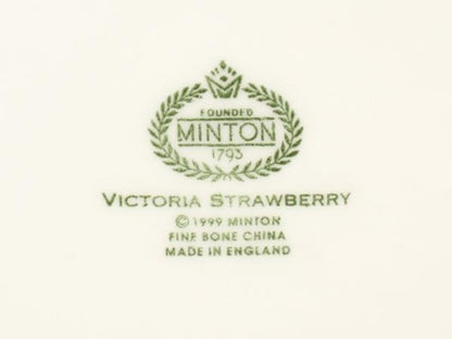 美品 ミントン B&Bプレート 皿 28cm ヴィクトリアストロベリー Minton