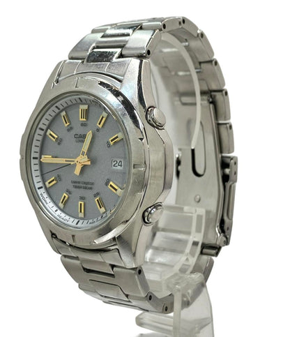 CASIO 腕時計 LINEAGE リニエージ ソーラー シルバー LIW-101 メンズ カシオ