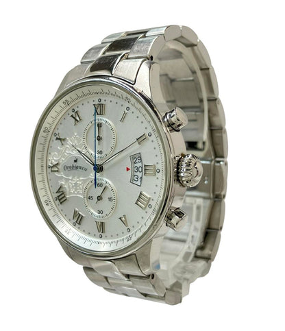 Orobianco 腕時計 クオーツ シルバー OR-0040 メンズ オロビアンコ