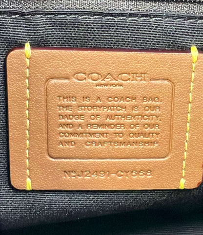 COACH トートバッグ ショルダーバッグ 2WAY 斜め掛け レザー CY668 レディース コーチ
