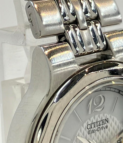シチズン 腕時計 Eco-Drive ソーラー ホワイト E000-K003342 レディース CITIZEN