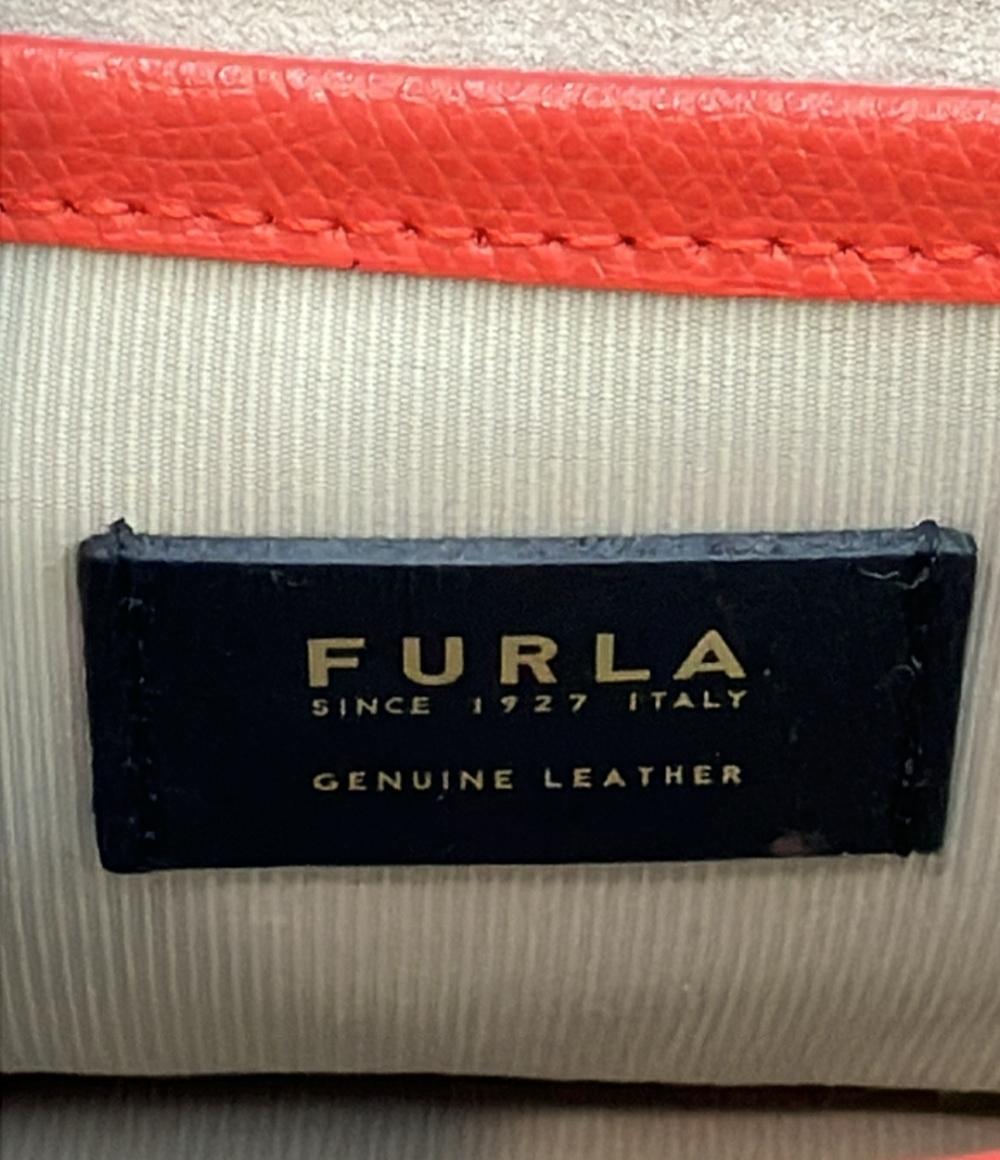 美品 Furla チェーンショルダーバッグ 斜め掛け 肩掛け ミニクロスボディ BAFKACO ARE000 1007 レディース フルラ