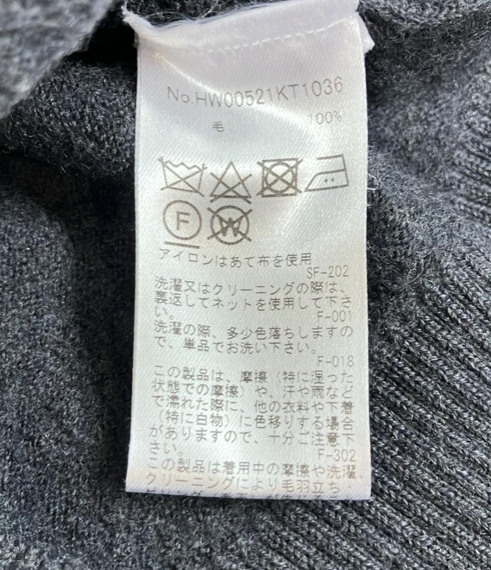 メゾンキツネ ワンポイントワッペンウールニットカーディガン レディース SIZE XS MAISON KITSUNE