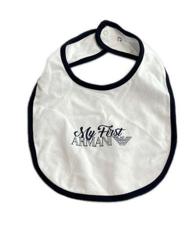 美品 アルマーニジュニア よだれかけ ベビー ARMANI Jr