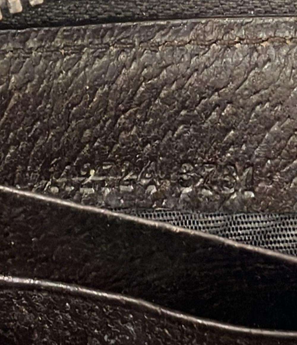 GUCCI ラウンドファスナー長財布 レザー GGキャンバス 112724 3731 レディース グッチ