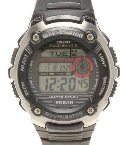 CASIO 腕時計 電池式電波 ウェーブセプター クオーツ VW-M200 メンズ カシオ