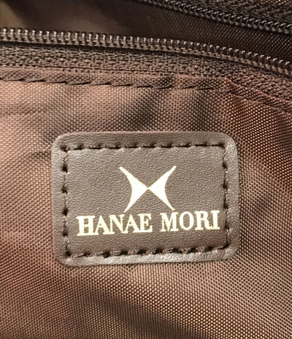 ハナエモリ 美品 パイソン柄ナイロントートバッグ      レディース   HANAE MORI