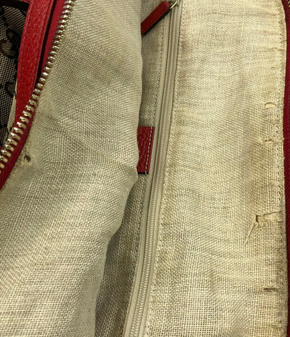 訳あり GUCCI トートバッグ GGキャンバス 449243 524947 レディース グッチ