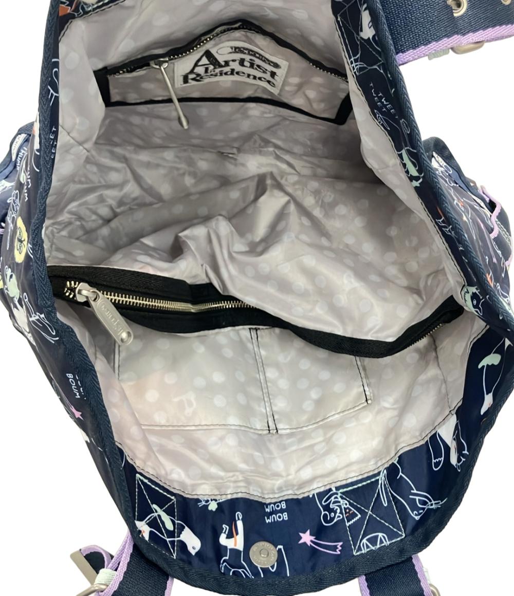 美品 LeSportsac Artist In Residence トートバッグ レディース レスポートサック アーティストインレジデンス