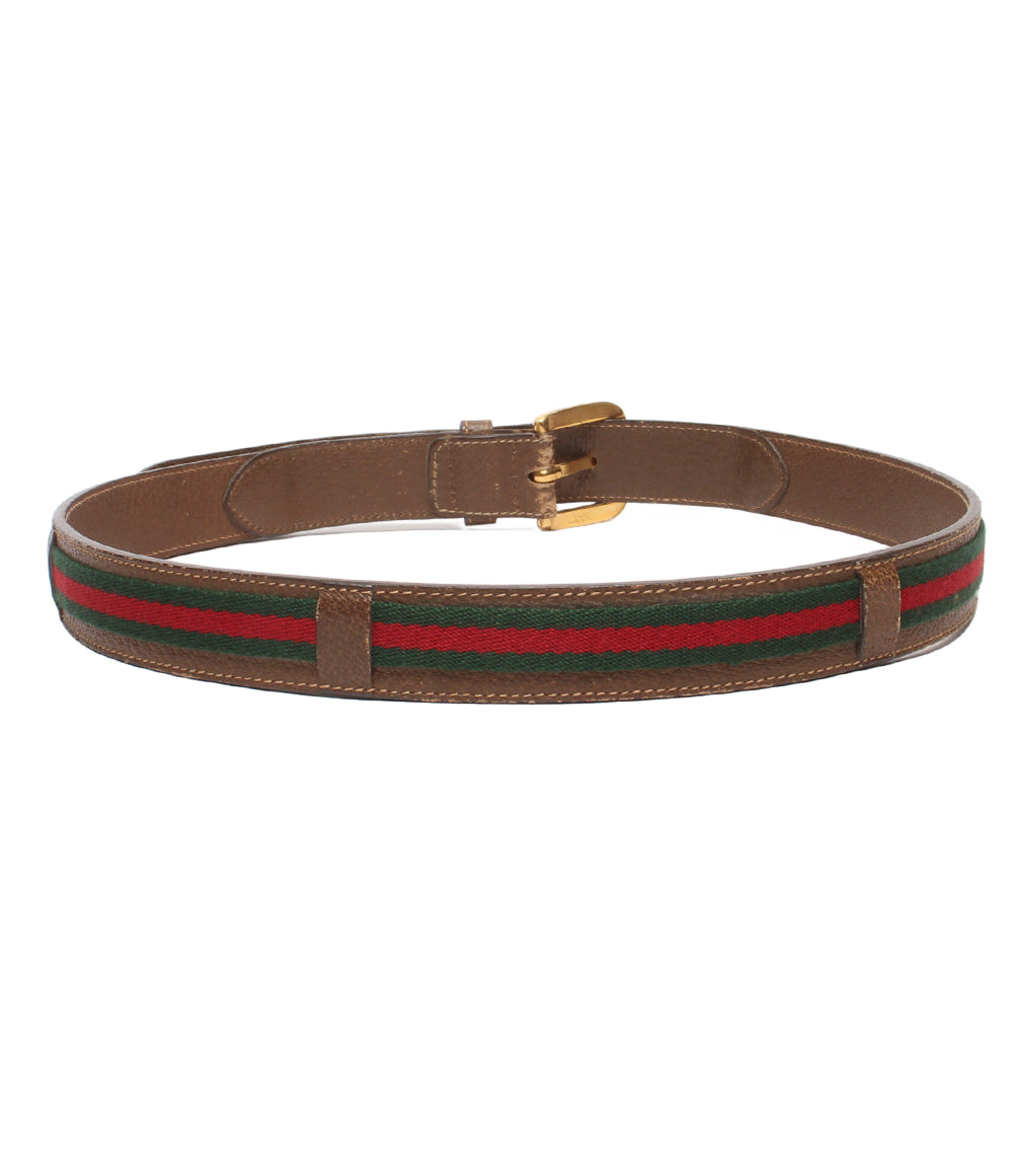 訳あり GUCCI ベルト オールドグッチ シェリーライン メンズ グッチ