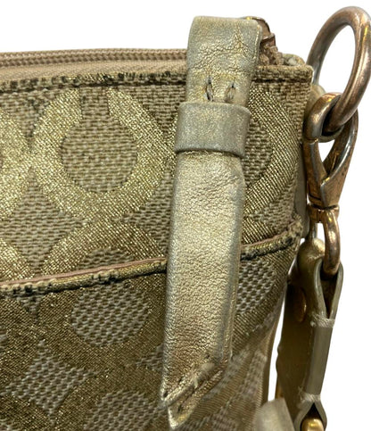 コーチ ショルダーバッグ オプアート レディース COACH