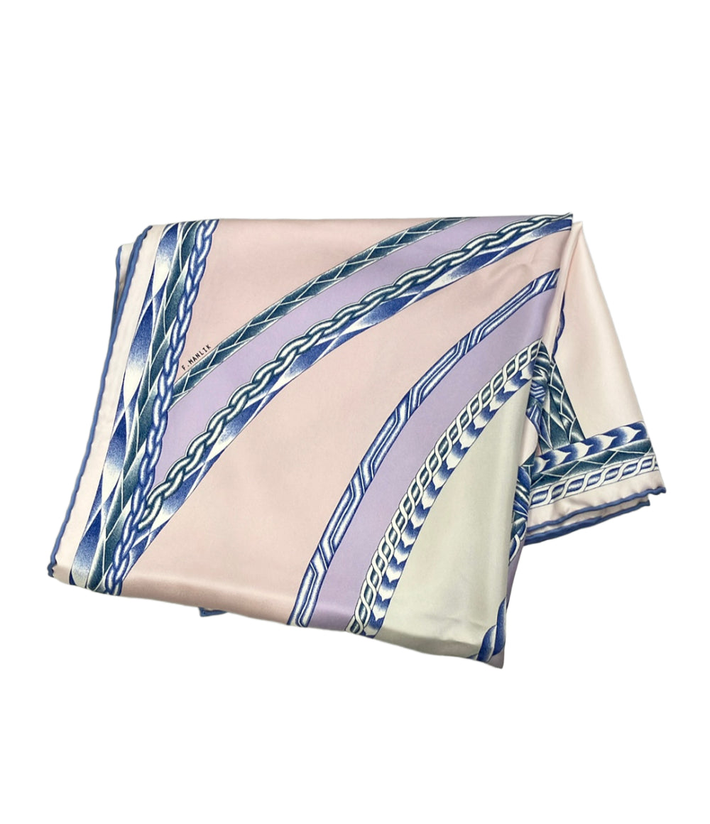 HERMES スカーフ カレ90 シルク 100% ROBE DU SOIR レディース エルメス