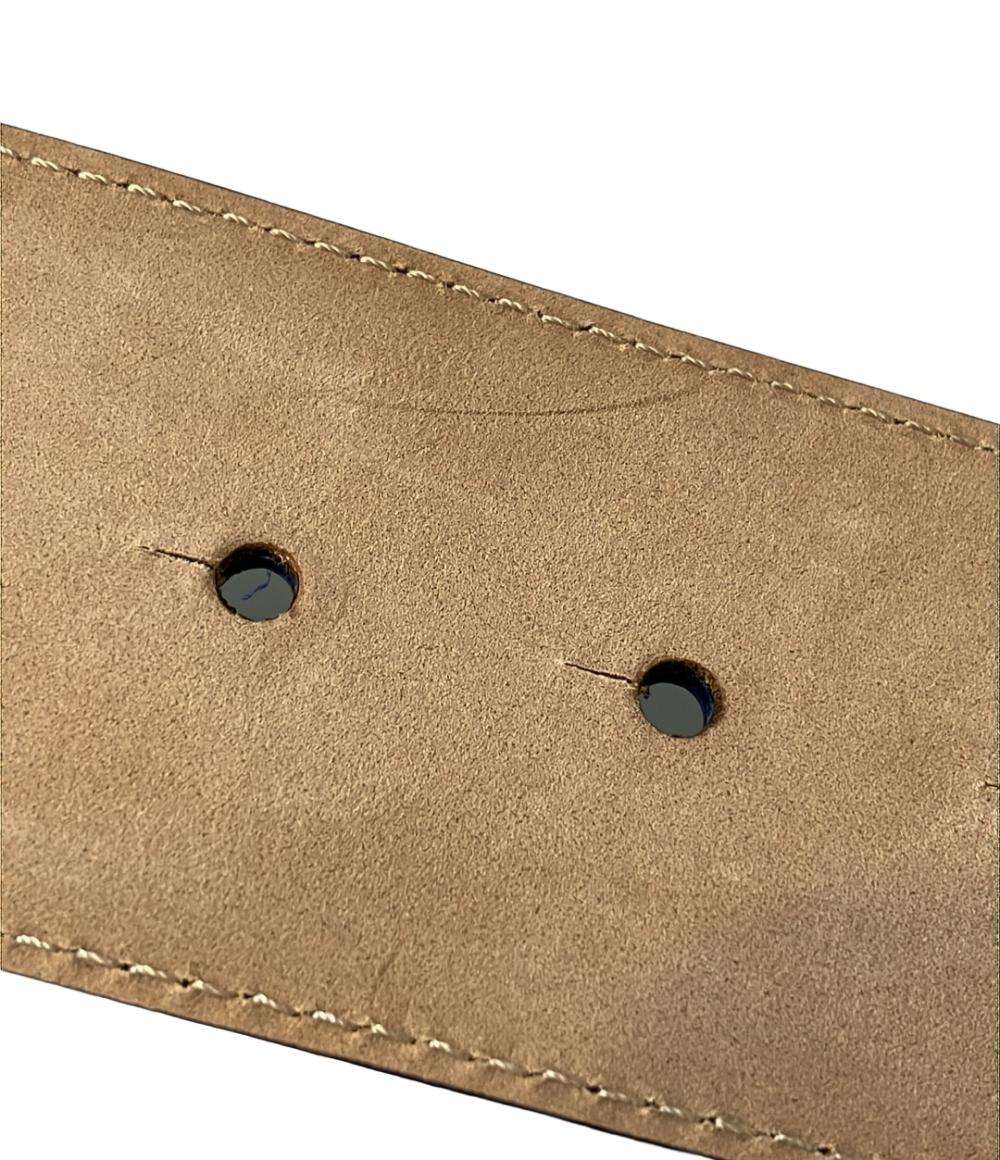 美品 ジョルジオアルマーニ エナメルベルト Y11314 レディース (75) GIORGIO ARMANI