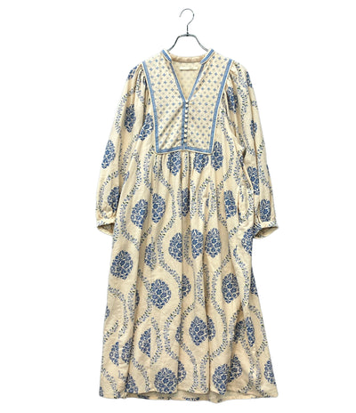 NE QUITTEZ PAS 長袖 ワンピース レディース SIZE S ヌキテパ