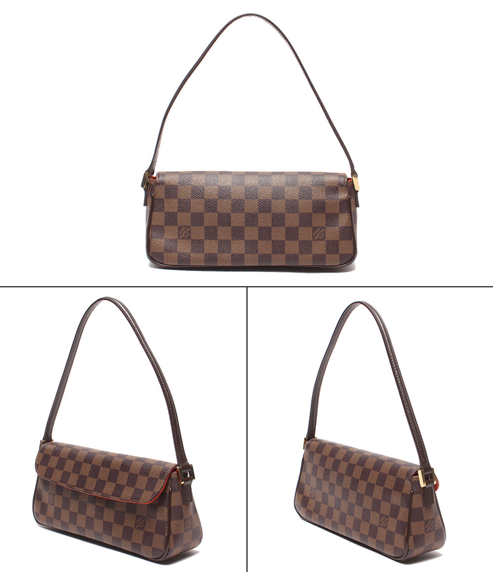 美品 LOUIS VUITTON ハンドバッグ ショルダーバッグ 肩掛け レコレータ ダミエ N51299 レディース ルイ・ヴィトン