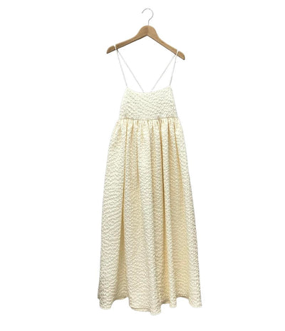 フィットモア ジャガードフレアワンピース レディース SIZE F (M) FIt more