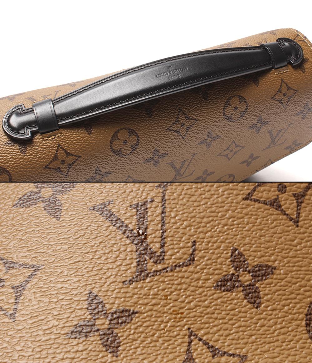 美品 LOUIS VUITTON 2WAYハンドバッグ ショルダーバッグ 肩掛け 斜め掛け ポシェットメティスMM モノグラムリバース M44876 レディース