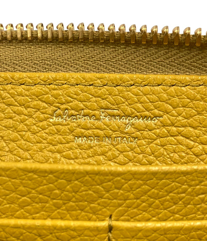 Salvatore Ferragamo ラウンドファスナー長財布 ガンチーニ レディース サルヴァトーレフェラガモ