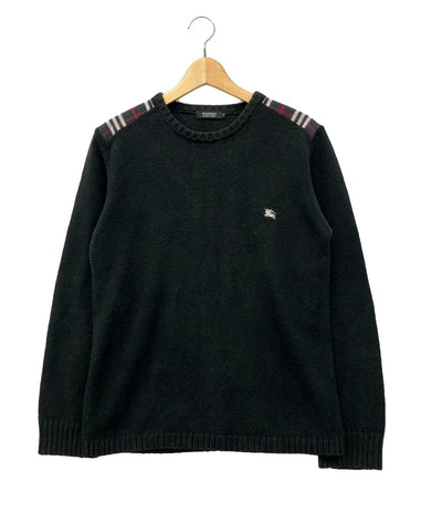 バーバリーブラックレーベル 長袖ニット メンズ SIZE 3 (L) BURBERRY BLACK LABEL