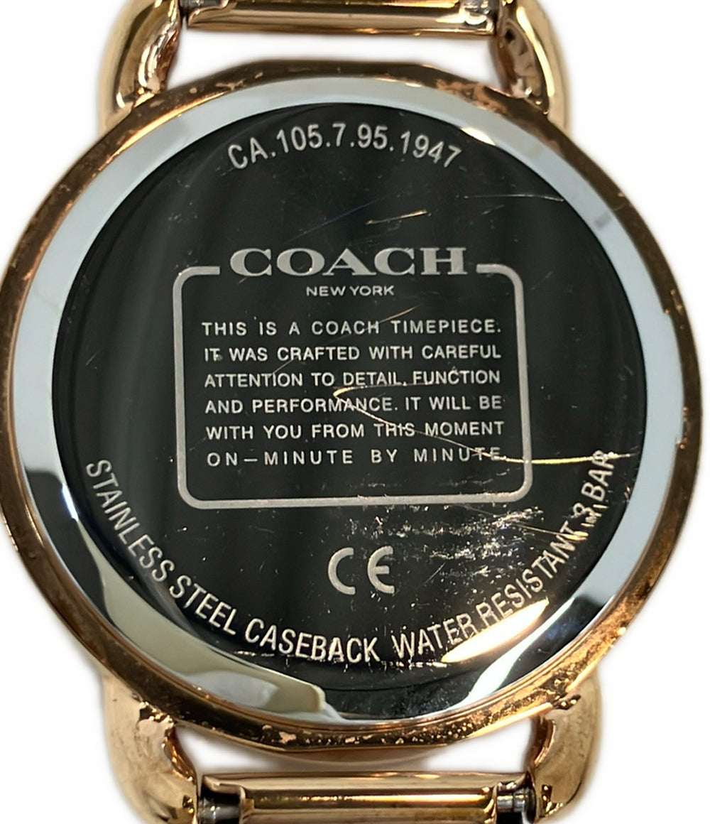 COACH 腕時計 クオーツ CA.105.7.95.1947 レディース コーチ