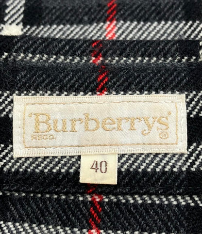 バーバリーズ 長袖シャツ チェック柄 レディース SIZE 40 (M) Burberrys