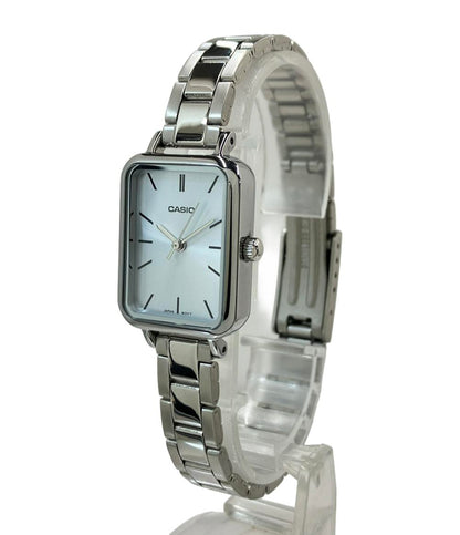 CASIO 腕時計 クオーツ シルバー LTP-V009 レディース カシオ