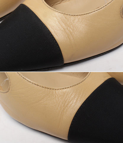 CHANEL パンプス スリングバック シューズ バックストラップ レディース SIZE 35C シャネル