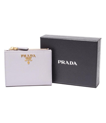 美品 PRADA 二つ折り財布 トライアングル サフィアーノ 1ML050 レディース プラダ