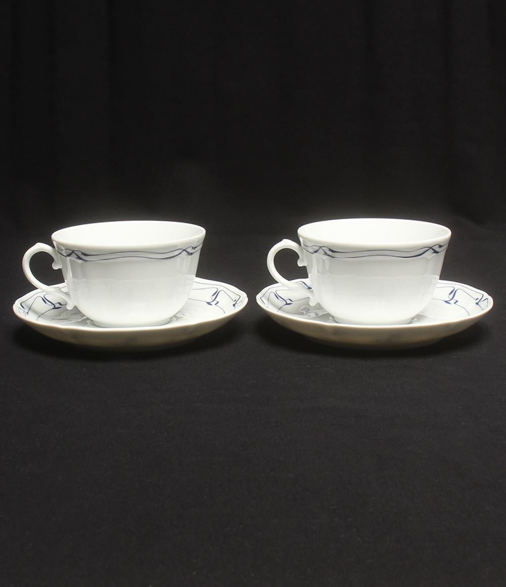 美品 リチャードジノリ カップ＆ソーサー 2客セット ペア Richard 