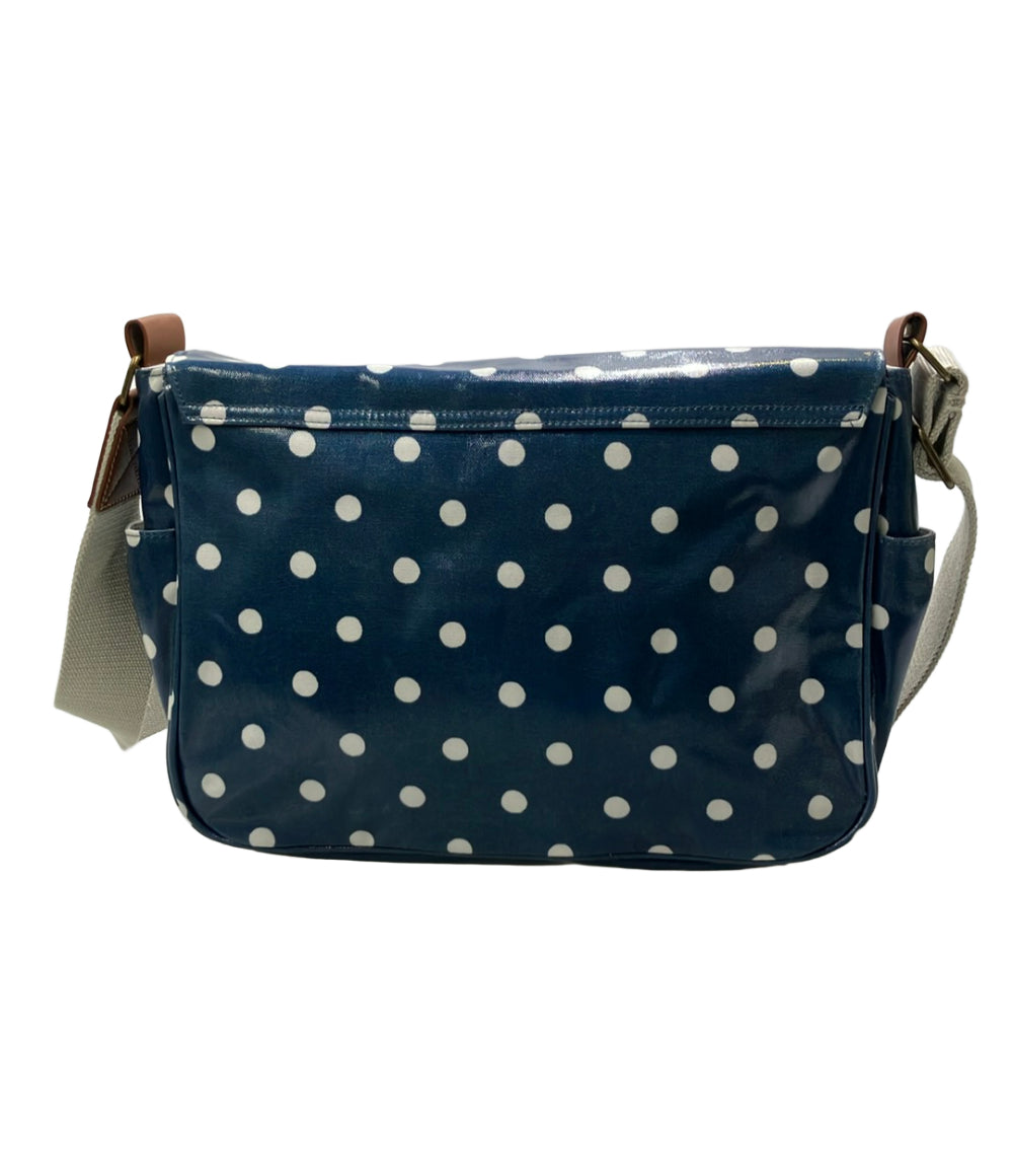 美品 Cath Kidston ショルダーバッグ 斜めがけ メッセンジャーバッグ ドット柄 レディース キャスキッドソン