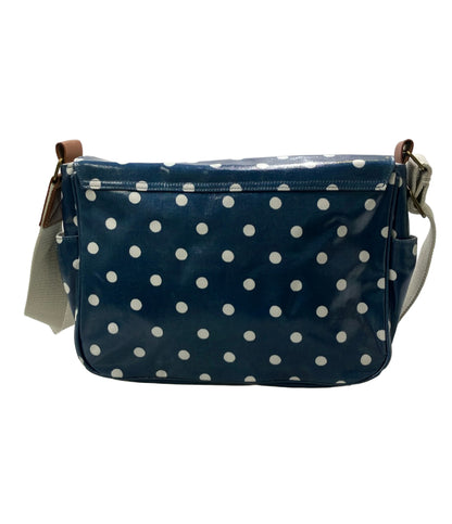 美品 Cath Kidston ショルダーバッグ 斜めがけ メッセンジャーバッグ ドット柄 レディース キャスキッドソン