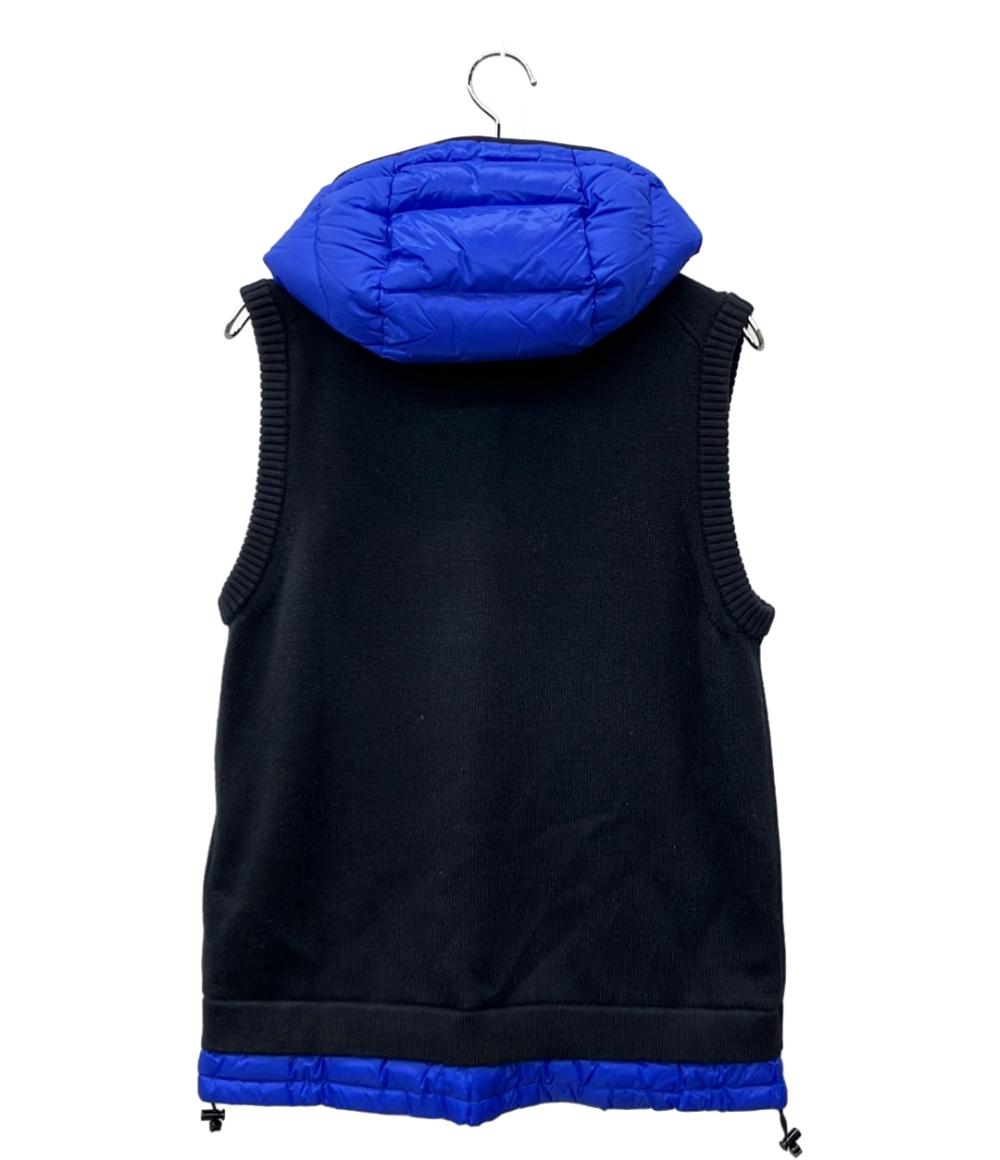 MONCLER ダウン切切替ニットベスト MAGLIA GILET メンズ SIZE S