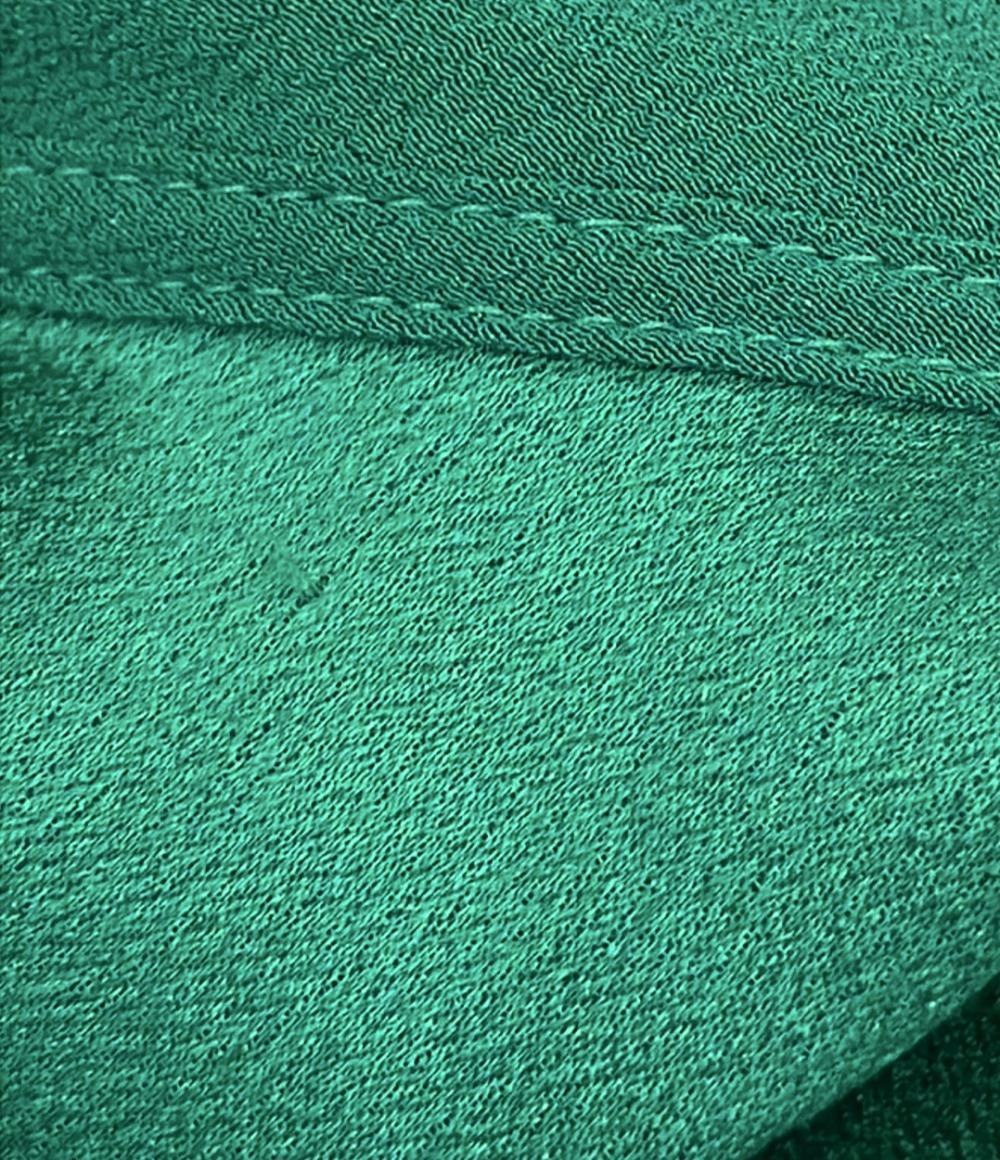 HERMES 長袖 シルクワンピース 17-7351 レディース SIZE 40 (M) エルメス